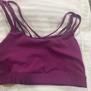Deep purple Gap Fit workout top